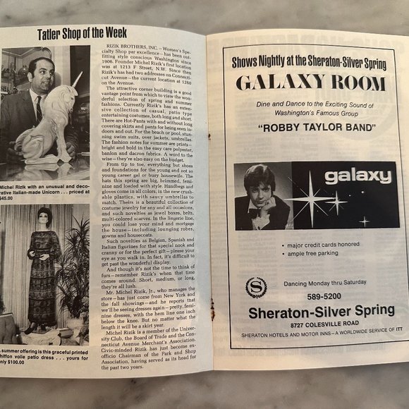 Vol. 12, No. 41, June 5, 1971 Town Tatler, Magazine Washington, DC - Picture 5 of 7